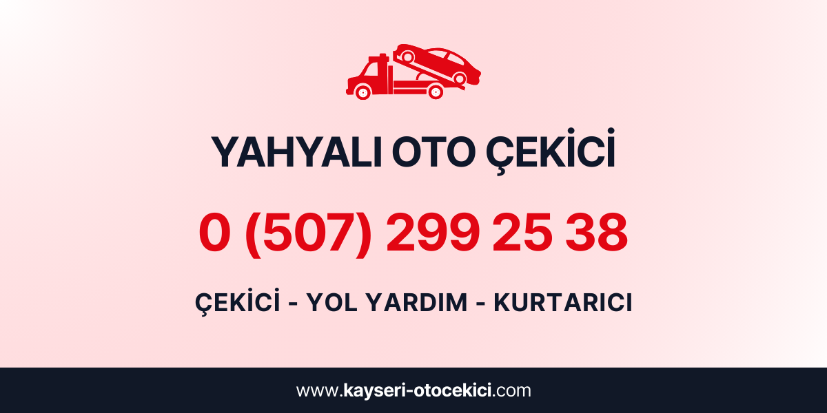 Yahyalı Oto Çekici